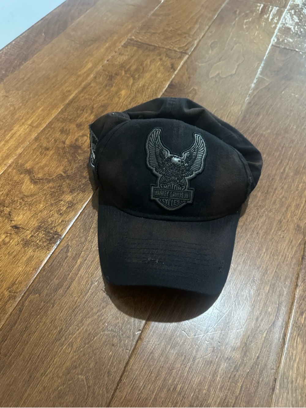 Harley-Davidson Upright Eagle Patch NEW ERA 39THIRTY fitted hat
